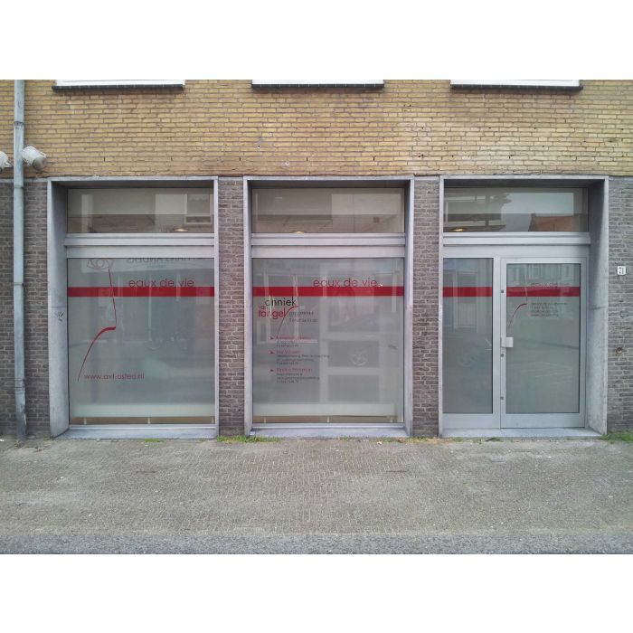 Fensteraufkleber in unterschiedlichen Varianten