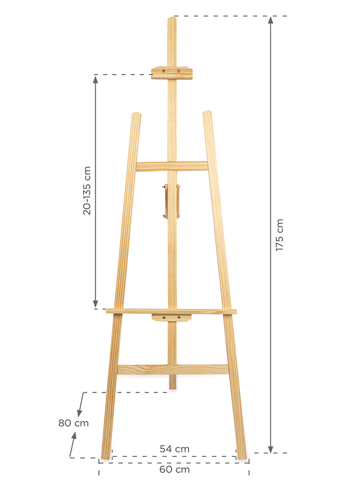 STAFFELEI AUS HOLZ - NATUR