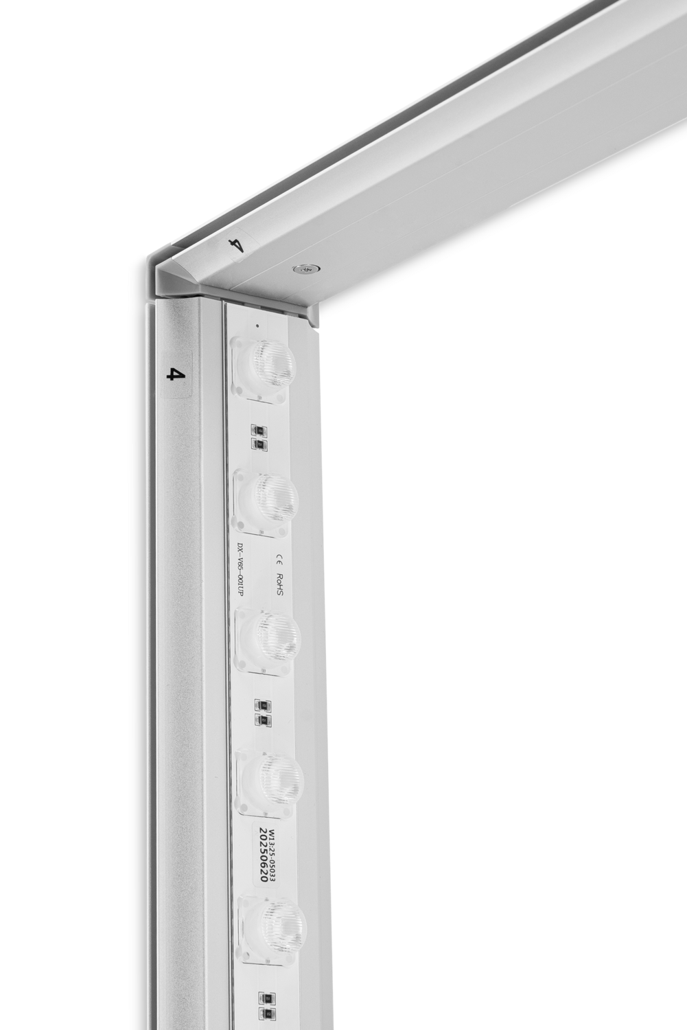 LED POP-UP Display  ALU Leuchtrahmen beidseitig 