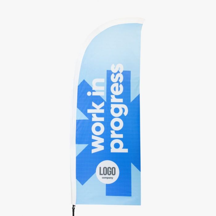 Beachflag straight