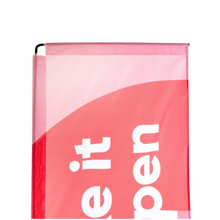 Beachflag square