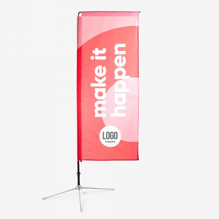 Beachflag square